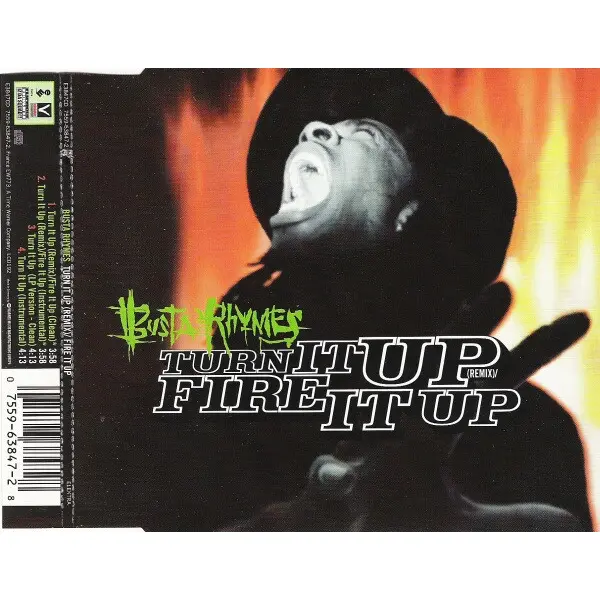 Busta Rhymes - Turn It Up (Remix) / Fire It Up (CD, Single) - NM/NM - Classical33.co.uk