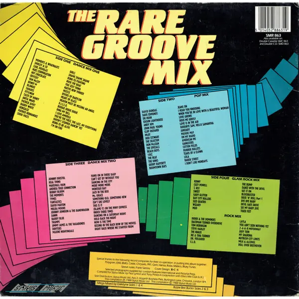 The Rare Groove Mix (2xLP, Compilation, Mixed) - VG+/VG+ - Classical33.co.uk