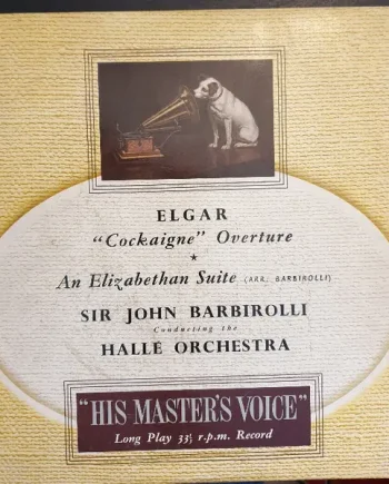Sir John Barbirolli - Elgar 'Cockaigne' Overture (In London Town) Op. 40 and An Elizabethan Suite (are. Barbirolli) 10 Inch Vinyl (10 Inch Record) - NM/VG+ - Classical33.co.uk