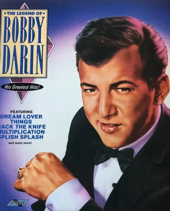 Bobby Darin The Legend Of Bobby Darin His Greatest Hits Vintage Record Cover For Sale - Classical33.co.uk