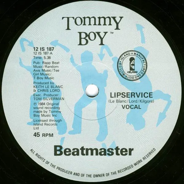 Beatmaster - Lipservice - All City Records