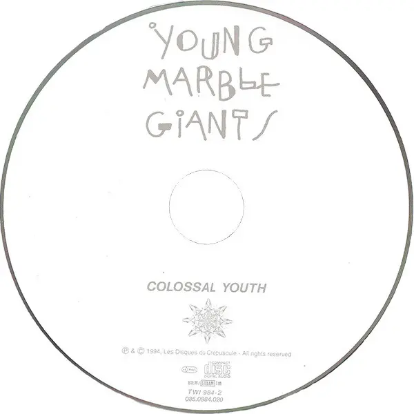 Young Marble Giants - Colossal Youth (CD, Album) - NM/NM - Classical33.co.uk