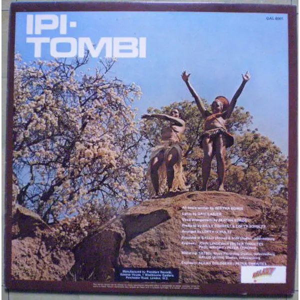 Ipi-Tombi - Ipi-Tombi: Music From The Stage Production Vinyl LP (LP Record, Album, Gatefold) - VG+/VG+ - Classical33.co.uk
