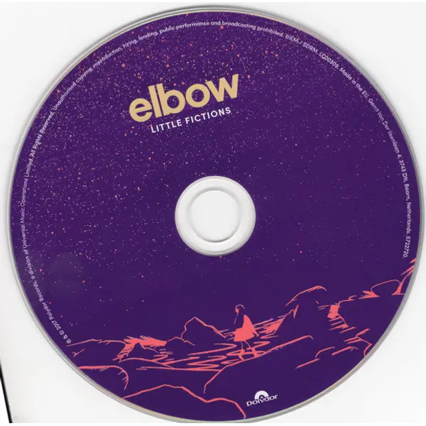 Elbow - Little Fictions (CD, Album) - VG+/VG+ - Classical33.co.uk