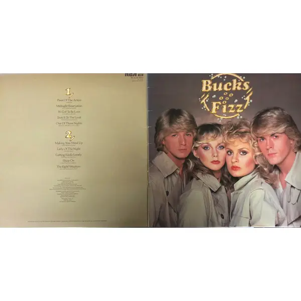 Buck Fizz Gatefold Vintage Vinyl Record Cover For Sale