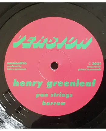 Henry Greenleaf - Rush EP - All City Records