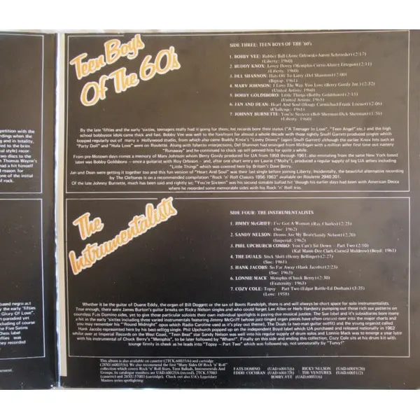 The Many Sides Of Rock ’N’ Roll Volume II Vinyl LP (2xLP Record, Compilation, Gatefold, Mono) - NM/VG+ - Classical33.co.uk