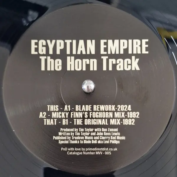 Egyptian Empire - The Horn Track 2024 - All City Records