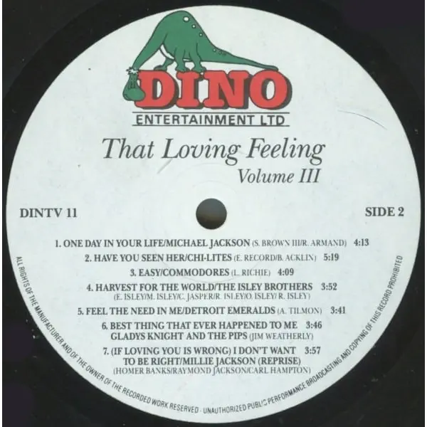 That Loving Feeling Volume III Vinyl LP (2xLP Record, Compilation) - NM/NM - Classical33.co.uk
