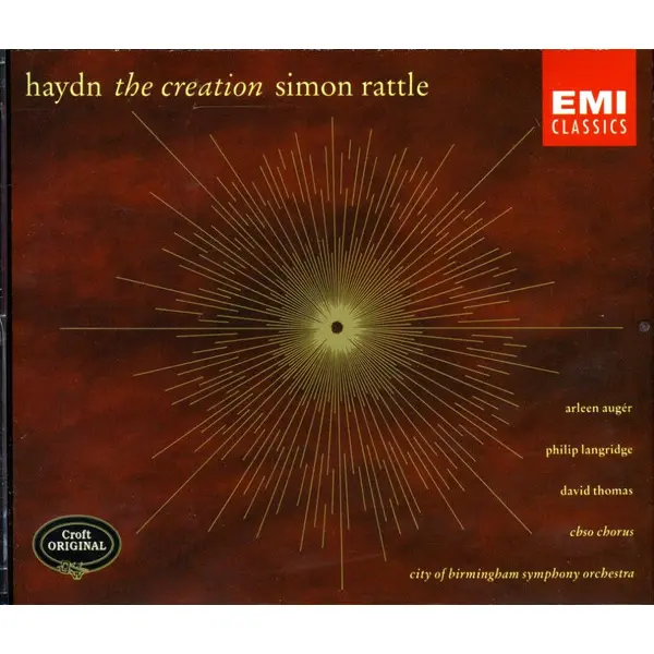 Joseph Haydn - Arleen Auger, Philip Langridge, David Thomas, City Of Birmingham Symphony Orchestra Chorus, City Of Birmingham Symphony Orchestra, Sir Simon Rattle - The Creation (2xCD, Album) - NM/NM - Classical33.co.uk