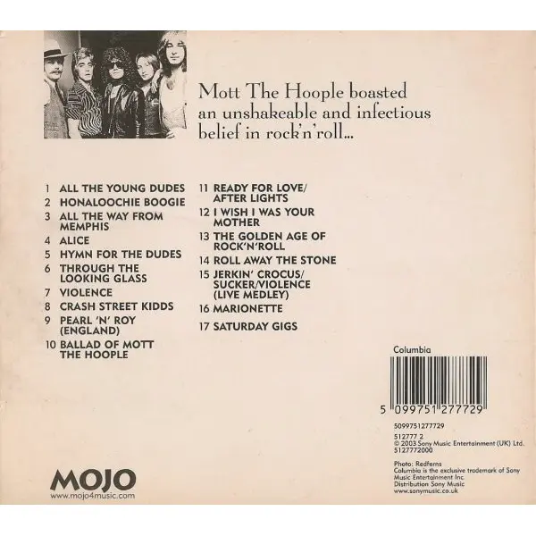 Mott The Hoople - An Introduction to Mott The Hoople (17 Classic Songs) (CD, Compilation) - NM/NM - Classical33.co.uk