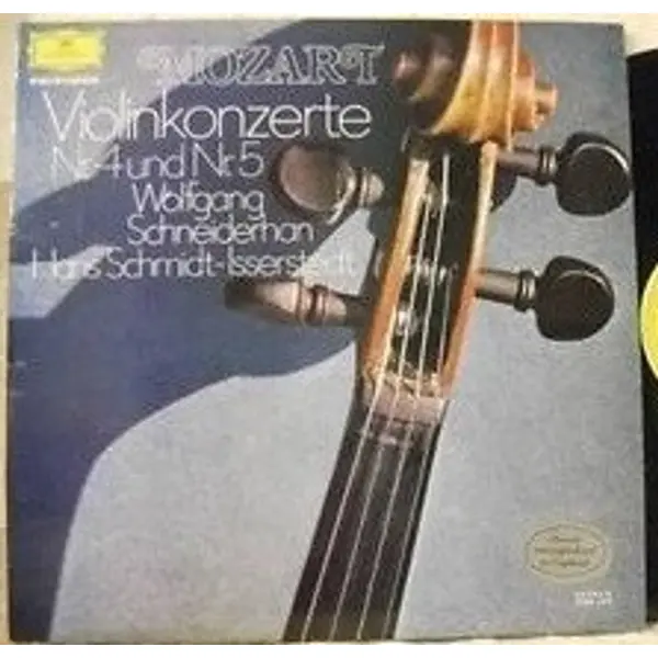 Wolfgang Amadeus Mozart - Wolfgang Schneiderhan / Hans Schmidt-Isserstedt - Violinkonzerte Nr. 4 Und Nr. 5 Vinyl LP (LP Record) - NM/NM - Classical33.co.uk