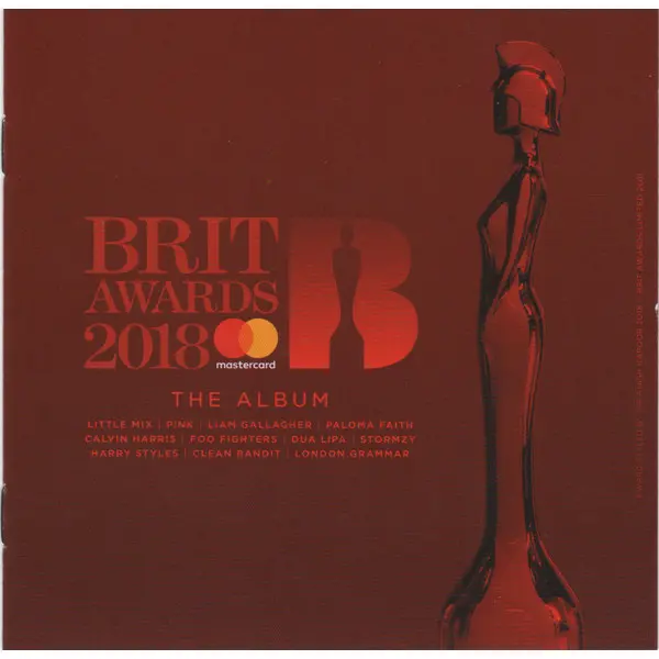 BRIT Awards 2018 (2xCD, Compilation) - VG+/VG+ - Classical33.co.uk