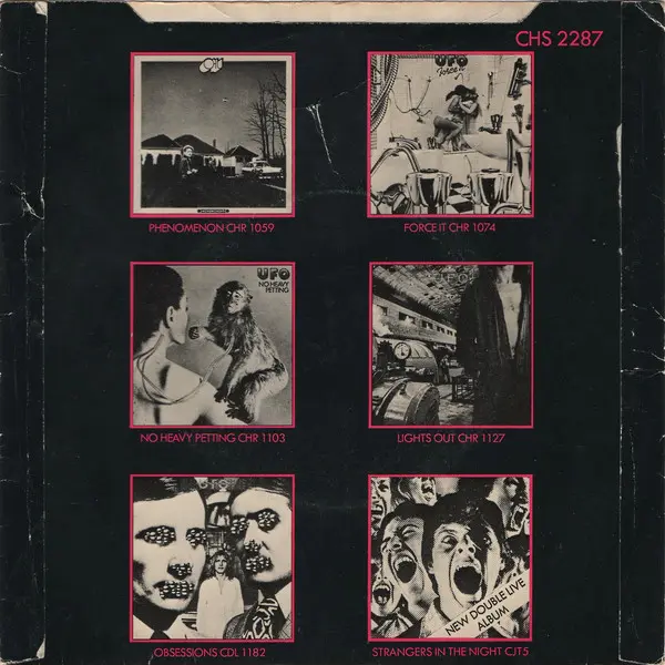 UFO - Doctor Doctor 7 Inch Vinyl Single (7 Inch Record, Clear Vinyl) - NM/VG - Classical33.co.uk