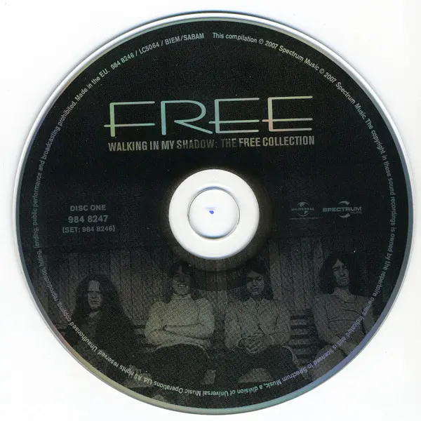 Free - Walking In My Shadow: The Free Collection (2xCD, Compilation) - VG+/VG+ - Classical33.co.uk