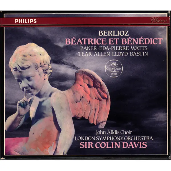 Berlioz - Baker · Eda-Pierre · Watts · Tear · Allen · Lloyd · Bastin / John Alldis Choir, London Symphony Orchestra, Sir Colin Davis - Béatrice Et Bénédict (2xCD, Album) - NM/NM - Classical33.co.uk