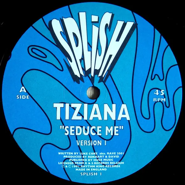 Tiziana Kutic - Seduce Me 12" Vinyl Single (12 inch Record) - VG+/VG - Classical33.co.uk