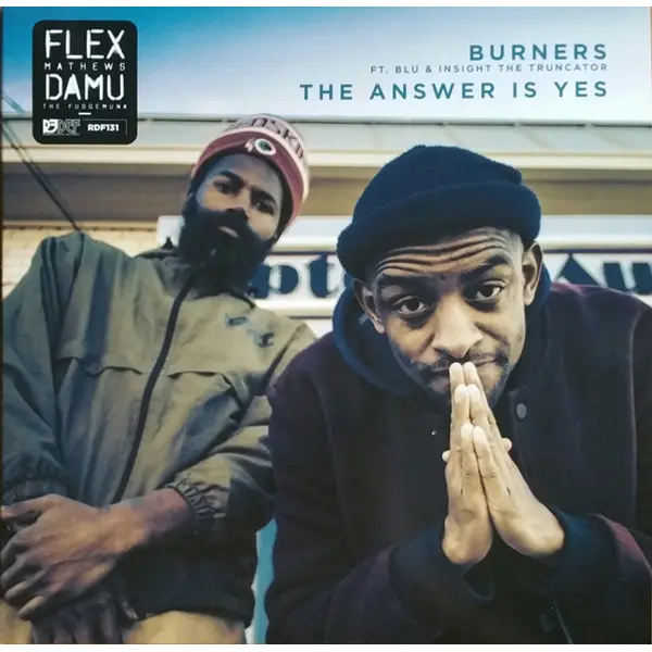 Flex Mathews, Damu The Fudgemunk - Burners / The Answer Is Yes - All City Records