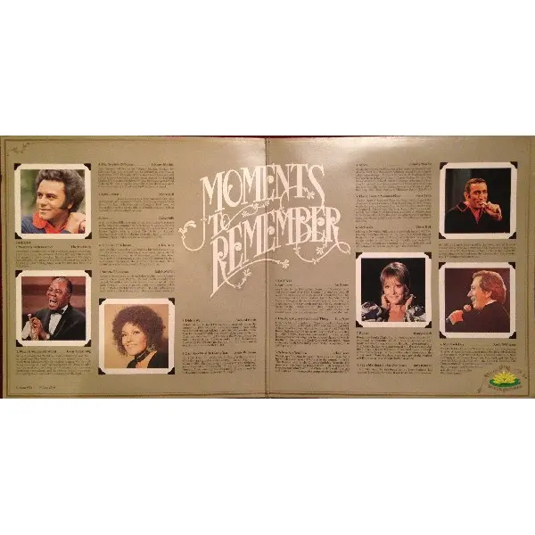 Moments To Remember Vinyl LP Album (LP Record) - VG+/VG - Classical33.co.uk
