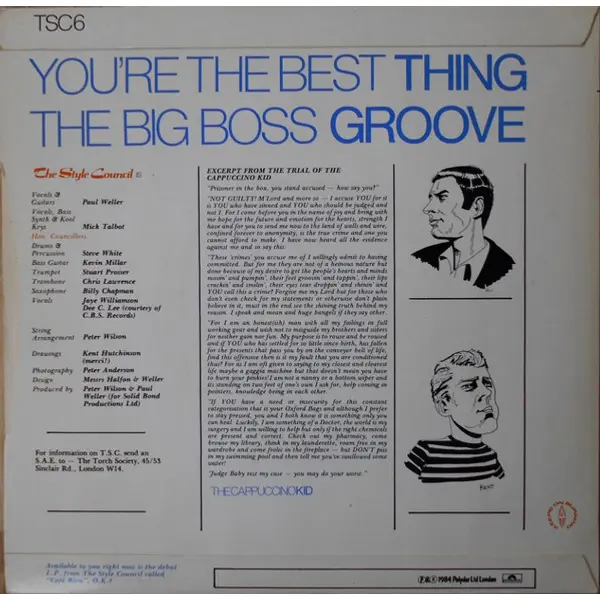 The Style Council - Groovin' 7 Inch Vinyl Single (7 Inch Record) - NM/VG+ - Classical33.co.uk