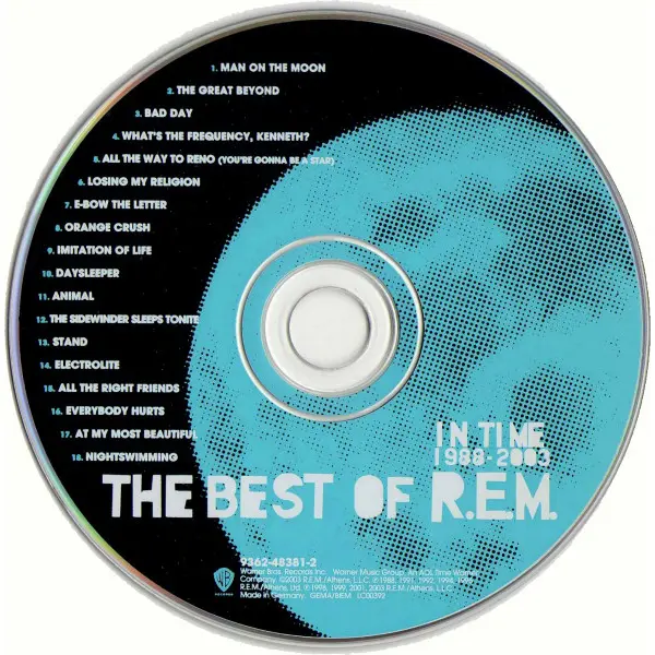 R.E.M. - In Time (The Best Of R.E.M. 1988-2003) (CD, Compilation) - NM/NM - Classical33.co.uk