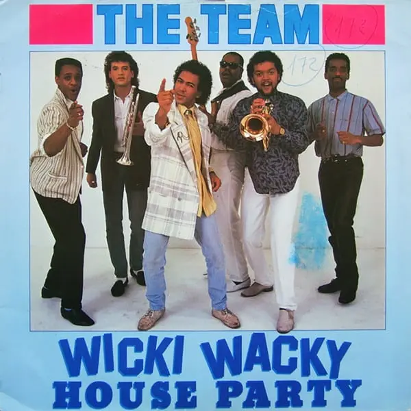 The Team - Wicki Wacky House Party 12 Inch Vinyl Single (12 Inch Record) - M/NM - Classical33.co.uk