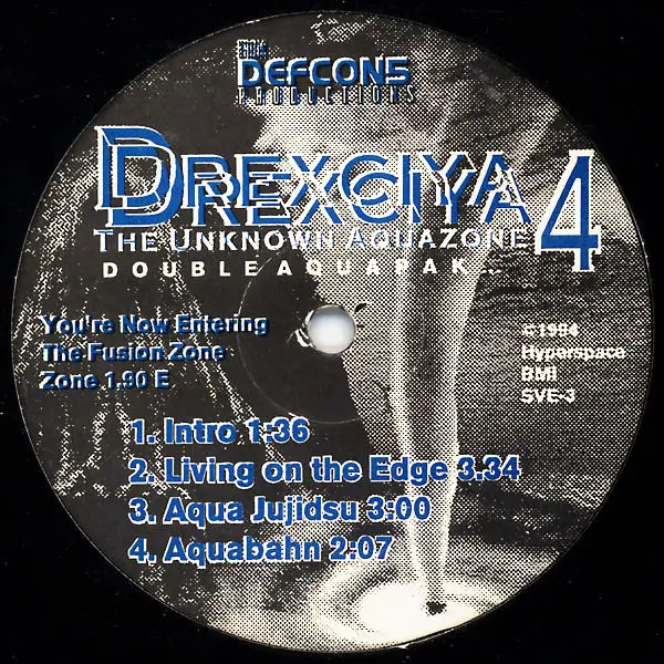 Drexciya - Drexciya 4 - The Unknown Aquazone - All City Records