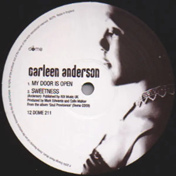 Carleen Anderson - My Door Is Open - All City Records