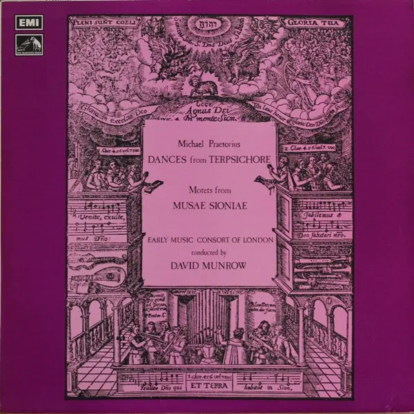 The Early Music Consort Of London Conducted By David Munrow - Michael Praetorius - Music By Praetorius: Dances From Terpsichore / Motets From Musae Sioniae Vinyl LP (LP Record, Album) - NM/VG+ - Classical33.co.uk