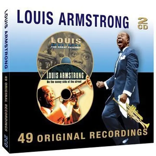 Louis Armstrong - 49 Original Recordings (2xCD, Compilation) - NM/NM - Classical33.co.uk