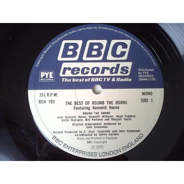 Round The Horne - The Best Of Round The Horne (LP, Mono) - NM/VG+ - Classical33.co.uk