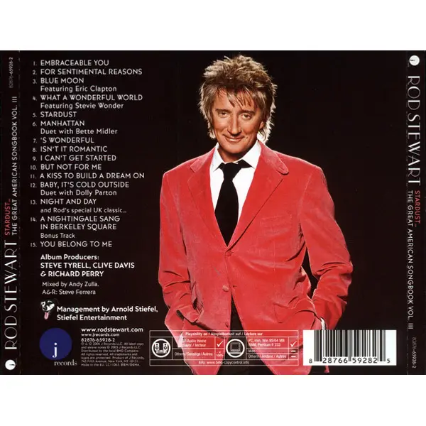 Rod Stewart - Stardust... The Great American Songbook Volume III (CD, Album, Special Edition) - NM/NM - Classical33.co.uk