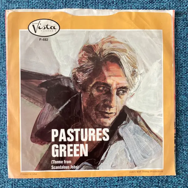 Rod McKuen and Rod McKuen Orchestra - Pastures Green 7 Inch Vinyl Single (7 Inch Record) - VG+/VG+ - Classical33.co.uk