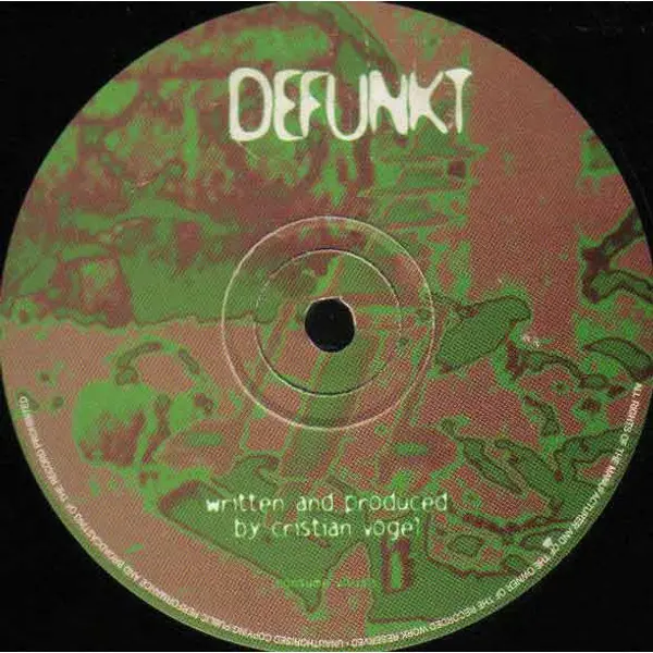Cristian Vogel - Defunkt - All City Records