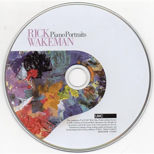 Rick Wakeman - Piano Portraits (CD, Album) - NM/NM - Classical33.co.uk