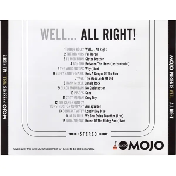 Well... All Right! (Noel Gallagher Presents A 15 Track Musical Journey) (CD, Compilation) - M/M - Classical33.co.uk