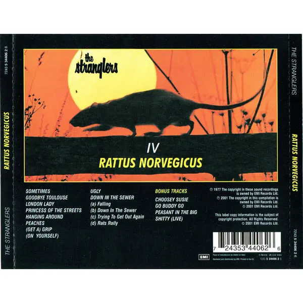 The Stranglers - IV / Rattus Norvegicus (CD, Album) - NM/NM - Classical33.co.uk