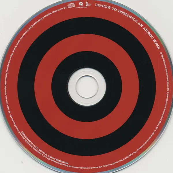 U2 - How To Dismantle An Atomic Bomb (CD, Album + DVD-V, PAL + Num, S/Edition) - NM/NM - Classical33.co.uk