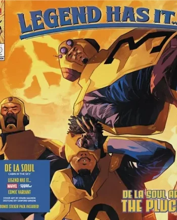 DE LA SOUL - CABIN IN THE SKY VINYL (LTD. MARVEL 'LEGEND HAS IT SERIES' ED. 'SOLAR FLARE' 2LP GATEFOLD)
