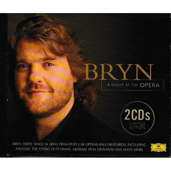 Bryn Terfel - A Night At The Opera (2xCD, Compilation, Ltd) - NM/NM - Classical33.co.uk