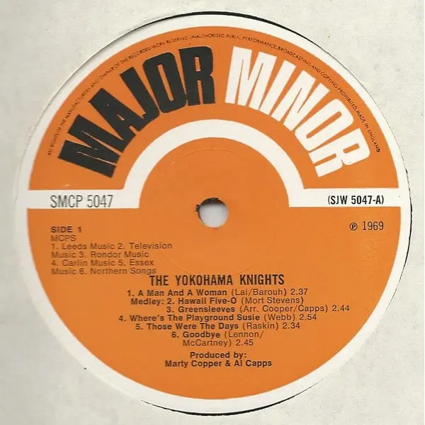 The Yokohama Knights - The Yokohama Knights Vinyl LP (LP, Album) - NM/VG+ - Classical33.co.uk