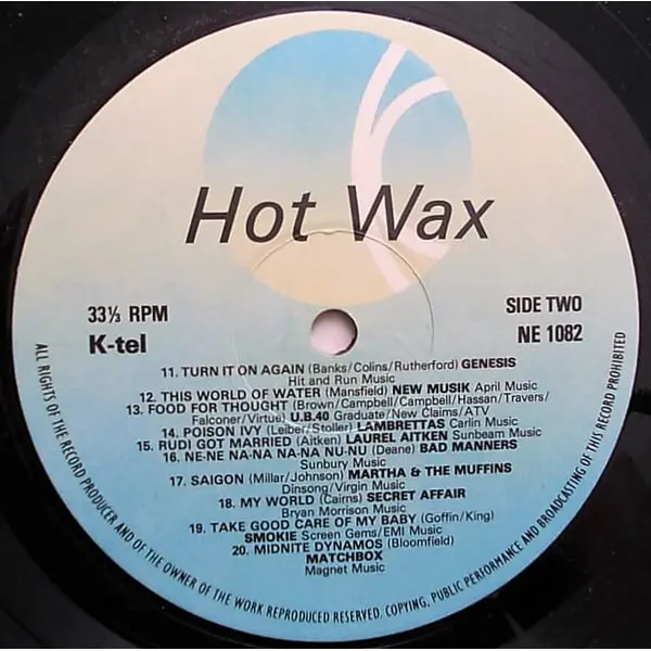 Hot Wax Vinyl LP (LP Record, Compilation) - NM/VG+ - Classical33.co.uk
