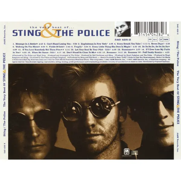 Sting and The Police - The Very Best Of... Sting and The Police (CD, Compilation) - NM/VG+ - Classical33.co.uk