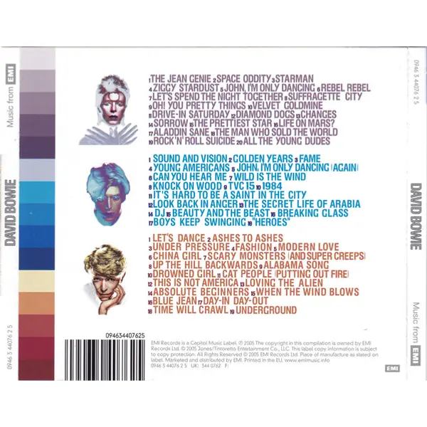 David Bowie - The Platinum Collection (3xCD, Compilation) - NM/NM - Classical33.co.uk