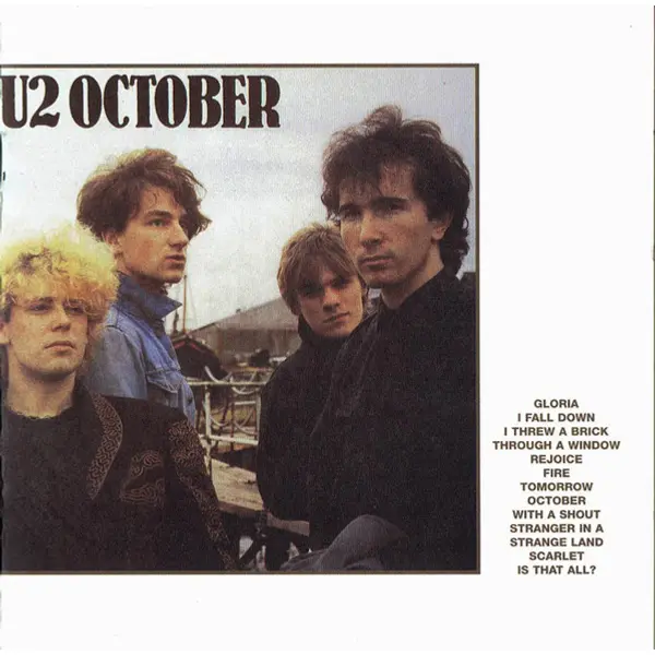 U2 - October (CD, Album) - NM/NM - Classical33.co.uk