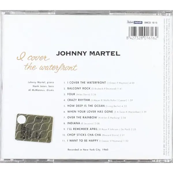 Johnny Martel Trio - I Cover The Waterfront (CD) - VG+/VG+ - Classical33.co.uk