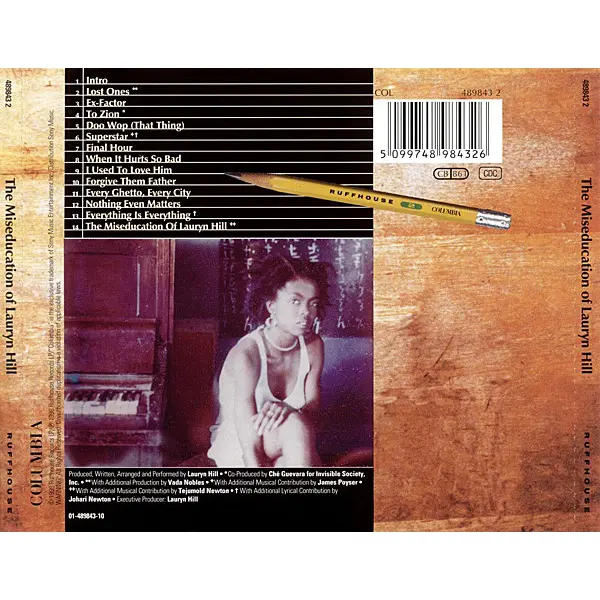 Lauryn Hill - The Miseducation Of Lauryn Hill (CD, Album) - VG+/NM - Classical33.co.uk
