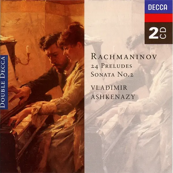 Rachmaninov - Vladimir Ashkenazy - 24 Preludes - Sonata No. 2 (2xCD, Compilation) - NM/VG+ - Classical33.co.uk