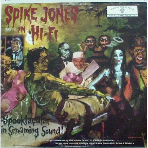 Spike Jones - Spike Jones In Hi-Fi Vinyl LP (LP Record, Mono) - VG+/VG+ - Classical33.co.uk