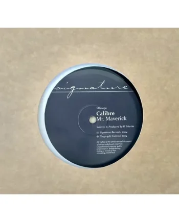 Calibre - Mr. Maverick / Highlander - All City Records